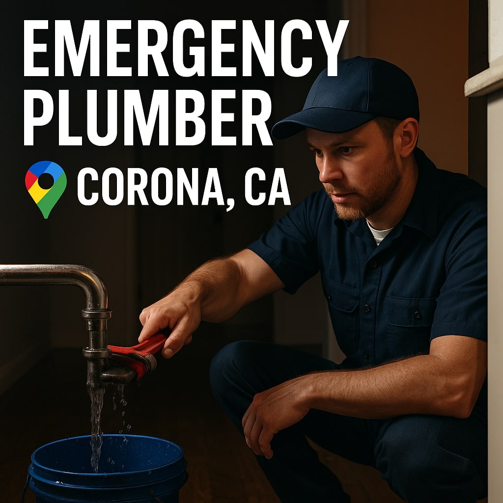emergency plumber Corona CA