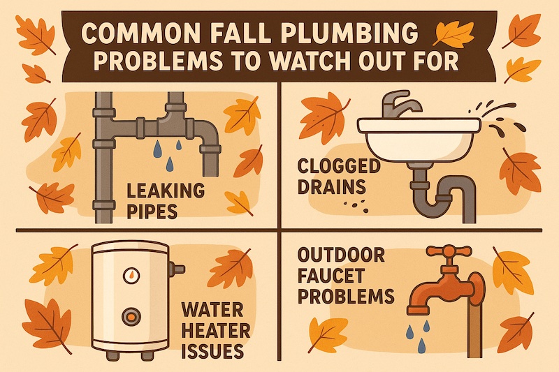 common fall plumbing problems
