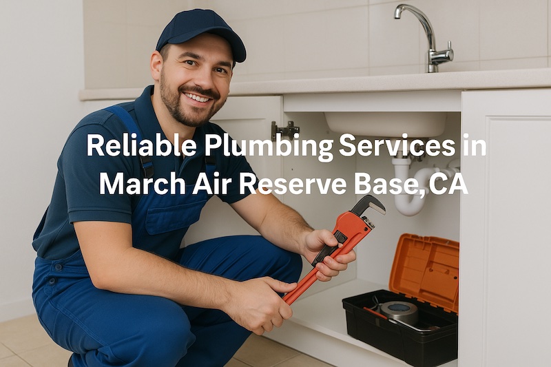 plumbers in march air reserve base