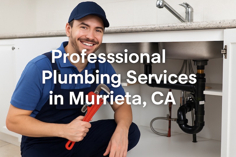 Licensed plumbers in Murrieta CA fixing water heaters and slab leaks