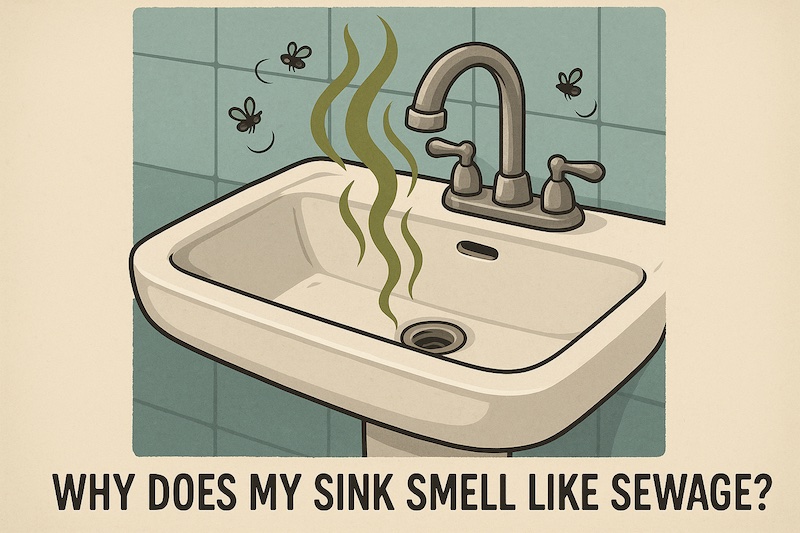 sink smell like sewage