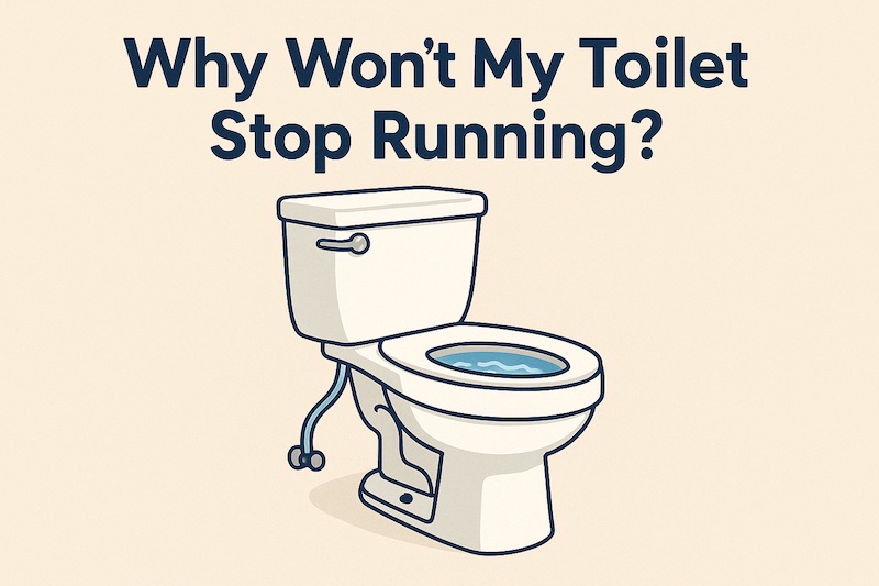 toilet keeps running