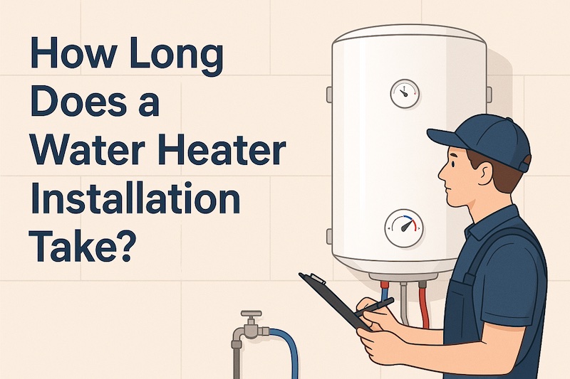 water heater installation