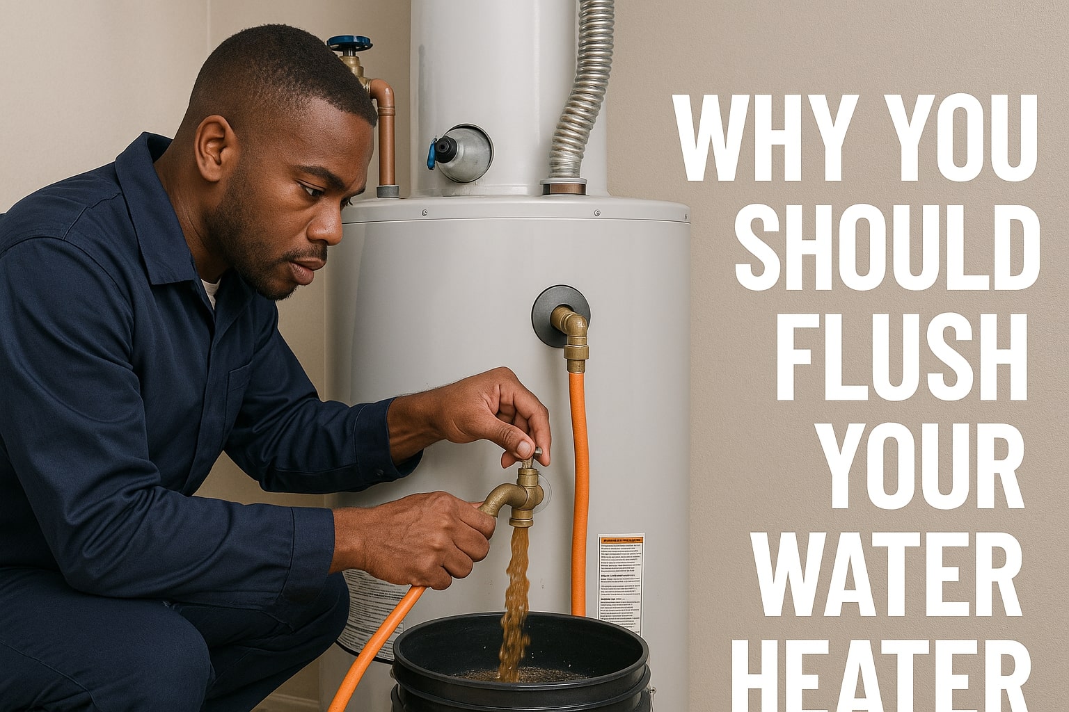 flush water heater
