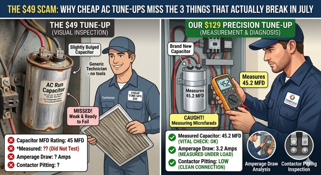 ac tune up diagnosis